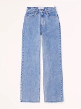 Abercrombie Curve Love High Rise 90s Relaxed Jean - 26 Short